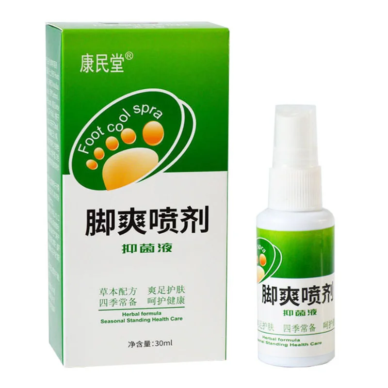 

Hot Sale Foot Deodorant Spray Remove Foot Odor Beriberi Itchy Feet Antiperspirant Foot Care Anti-odor Antibacterial Spray 30ml