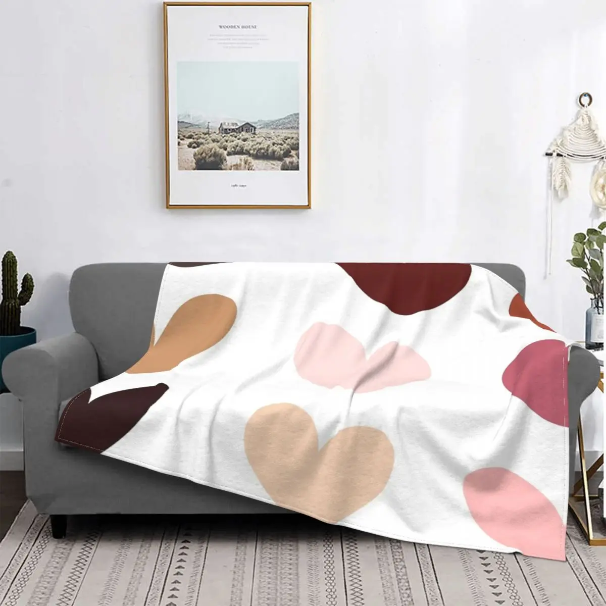 Manta térmica de muselina a cuadros para cama, cobertor con apariencia de amabilidad y corazones de colores al atardecer, colcha
Manta térmica de muselina a cuadros para cama, cobertor con apariencia de amabilidad y corazones de colores al atardecer, colcha