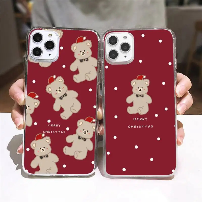 Merry Christmas Gift Phone Case Clear Case For iPhone 13 12 11 Pro XS Max XR X Mini 6 7 8 Plus Soft TPU Silicone Back Cover
Merry Christmas Gift Phone Case Clear Case For iPhone 13 12 11 Pro XS Max XR X Mini 6 7 8 Plus Soft TPU Silicone Back Cover