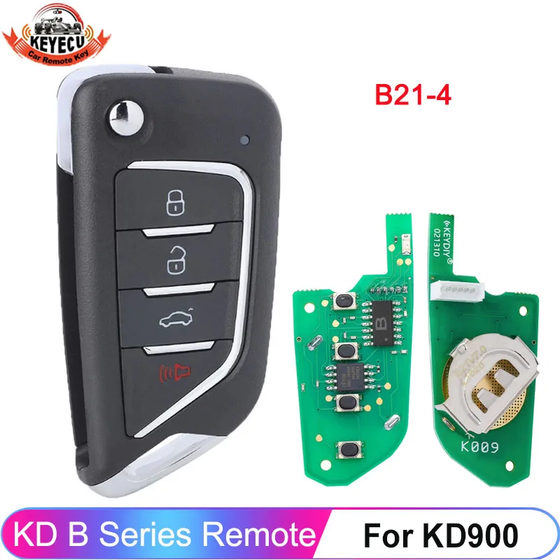 KEYECU KEYDIY B Series B21-4 Universal 4 Button KD Remote Control For KD200 KD900 KD900+ URG200 KD-X2 MINI KD For KIA Style
KEYECU KEYDIY B Series B21-4 Universal 4 Button KD Remote Control For KD200 KD900 KD900+ URG200 KD-X2 MINI KD For KIA Style