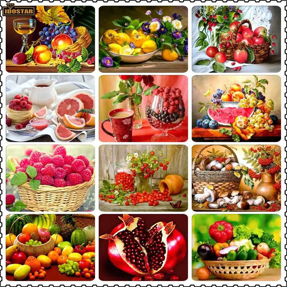 Fruit Full Display Round Scenery Landscape 5D Diamond Painting Diamond Embroidery Cross Stitch Diamond Mosaic Home Decor
Fruit Full Display Round Scenery Landscape 5D Diamond Painting Diamond Embroidery Cross Stitch Diamond Mosaic Home Decor