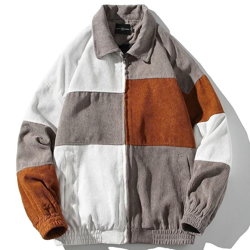 New Autumn Oversize Corduroy Jacket Men Color Block Baggy Coat Fashion Street Zip Up Outerwear Clothing Tops Male Plus Size 5XL
New Autumn Oversize Corduroy Jacket Men Color Block Baggy Coat Fashion Street Zip Up Outerwear Clothing Tops Male Plus Size 5XL