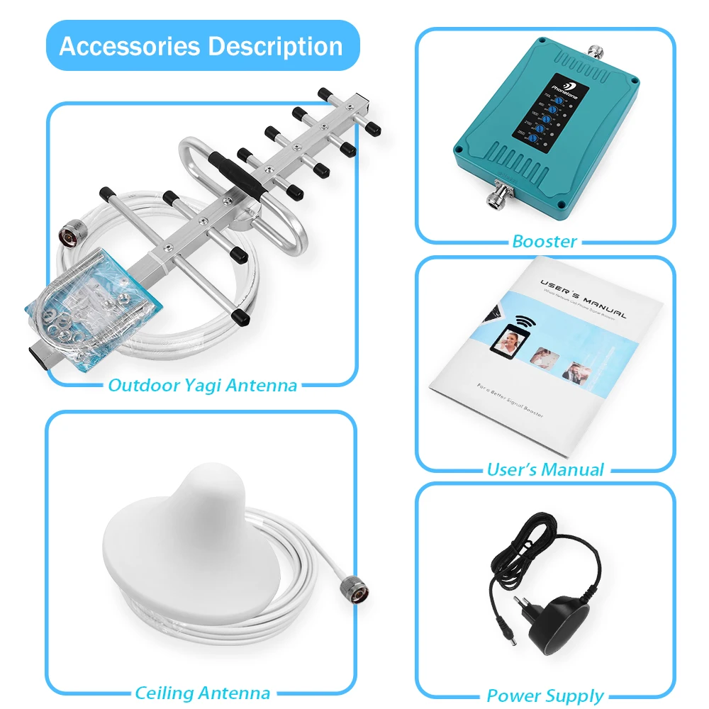 amplifier 4g Mobile Signal Repeater LTE 700/850/1800/2100/2600MHz 70dB Cellular Signal Booster 2G 3G 4G Amplifier Band28/5/3/1/7
amplifier 4g Mobile Signal Repeater LTE 700/850/1800/2100/2600MHz 70dB Cellular Signal Booster 2G 3G 4G Amplifier Band28/5/3/1/7