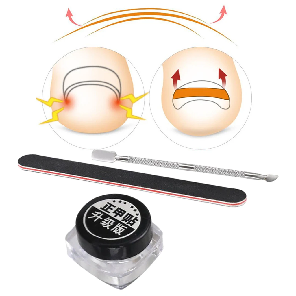 Профессиональные наклейки для коррекции вросших ногтей, инструмент для педикюра с толкателем, пилка для ногтей, Рашпиль для ног, инструмент... 
Профессиональные наклейки для коррекции вросших ногтей, инструмент для педикюра с толкателем, пилка для ногтей, Рашпиль для ног, инструмент...