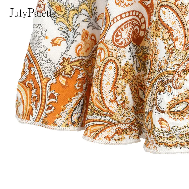 Julypalette Fashion Asymmetry Printed Women Dress Summer Ruffles Lace-up V-neck Sundress Holiday Casual Female Midi Dress 2021
Julypalette Fashion Asymmetry Printed Women Dress Summer Ruffles Lace-up V-neck Sundress Holiday Casual Female Midi Dress 2021