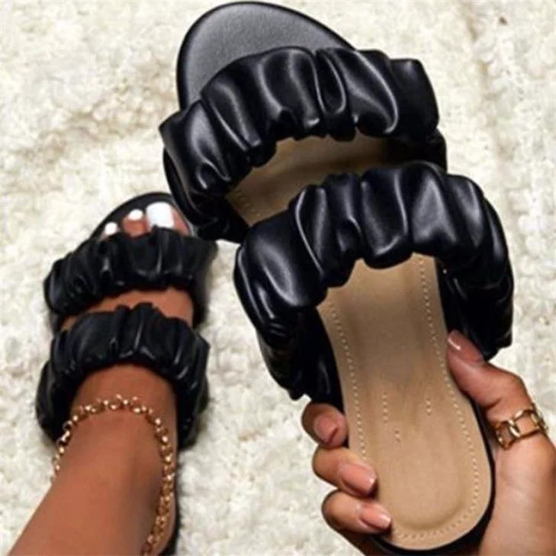 New Fashion Women's Sandals Wear-resistant Flat Shoes Non-slip Ladies Home Shoes Sandals Lazy Shoes Large Size
New Fashion Women's Sandals Wear-resistant Flat Shoes Non-slip Ladies Home Shoes Sandals Lazy Shoes Large Size