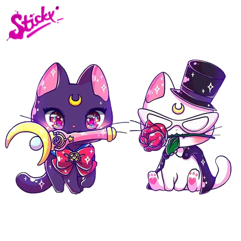 STICKY Sailor Moon Cat Anime Car Sticker Decal Decor Bumper Window Vinyl Car Sticker Motorcycle Off-road Laptop Trunk
STICKY Sailor Moon Cat Anime Car Sticker Decal Decor Bumper Window Vinyl Car Sticker Motorcycle Off-road Laptop Trunk