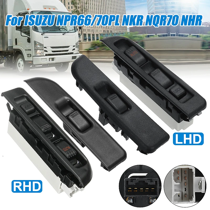 8973151840 8981472360 98147236-0 Car 24V Front Left Right Electric Window Switch For ISUZU NPR66 70PL NKR NQR70 NHR
8973151840 8981472360 98147236-0 Car 24V Front Left Right Electric Window Switch For ISUZU NPR66 70PL NKR NQR70 NHR