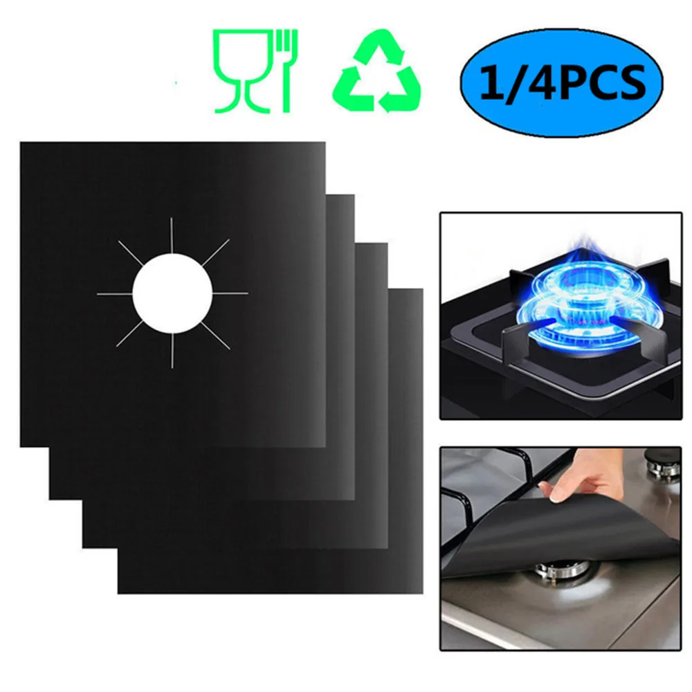 1/4 Pcs Reusable Square Foil Gas Hob Protector Liner Easy Clean Protection Pad Gas Stove Stovetop Protector Kitchen Accessories
1/4 Pcs Reusable Square Foil Gas Hob Protector Liner Easy Clean Protection Pad Gas Stove Stovetop Protector Kitchen Accessories