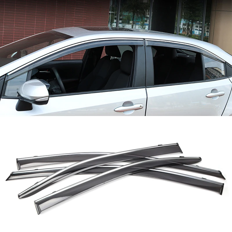 Car Styling 4PCS Window Visor Rain Sun Shield Guard Deflector Trim for Toyota Corolla Sedan 2019 2020 2021
Car Styling 4PCS Window Visor Rain Sun Shield Guard Deflector Trim for Toyota Corolla Sedan 2019 2020 2021
