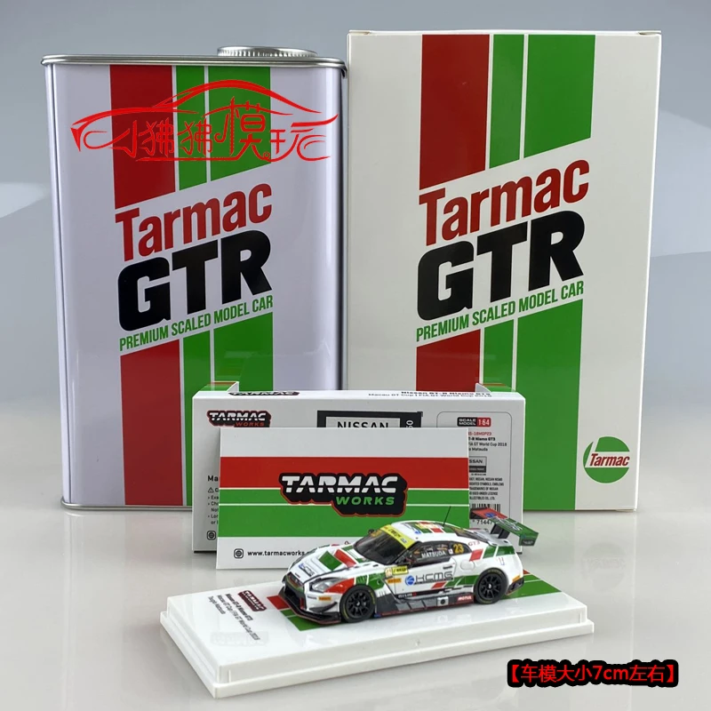 Tarmac Works 1:64 Nissan GTR 35 Nismo GT3 Gasoline Tank Version Diecast Collection of Simulation Alloy Car Model Children Toys
Tarmac Works 1:64 Nissan GTR 35 Nismo GT3 Gasoline Tank Version Diecast Collection of Simulation Alloy Car Model Children Toys