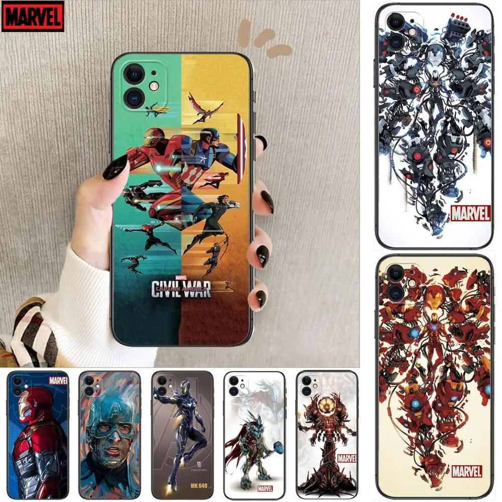 Marvel Comics Heroes Phone Cases For iphone 13 Pro Max case 12 11 Pro Max 8 PLUS 7PLUS 6S XR X XS 6 mini se mobile cell
Marvel Comics Heroes Phone Cases For iphone 13 Pro Max case 12 11 Pro Max 8 PLUS 7PLUS 6S XR X XS 6 mini se mobile cell