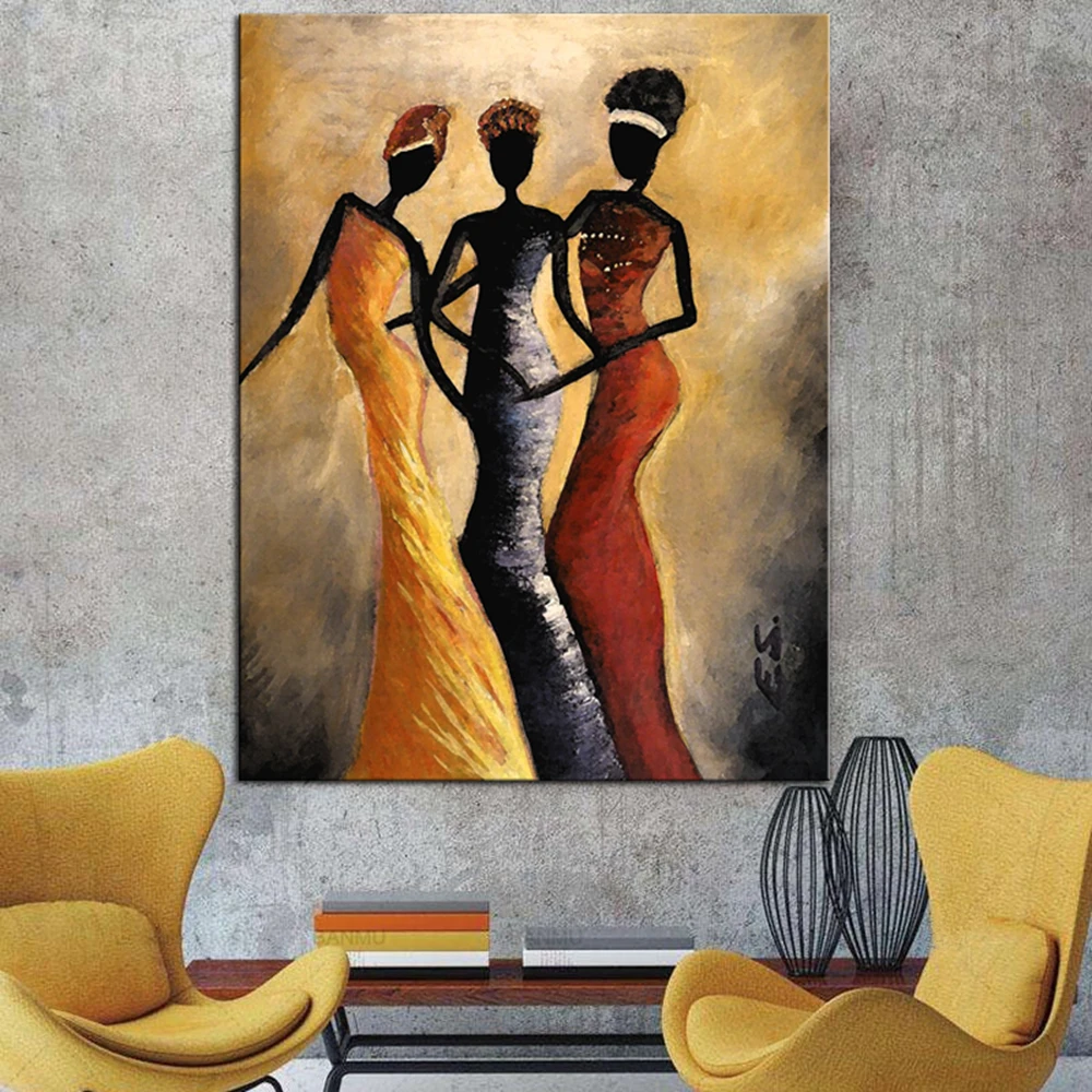 Artwork Living Room Wall Art Abstract Figure Vintage African Woman Portrait Painting Prints on Canvas Bedroom Office Wall Decor
Artwork Living Room Wall Art Abstract Figure Vintage African Woman Portrait Painting Prints on Canvas Bedroom Office Wall Decor
