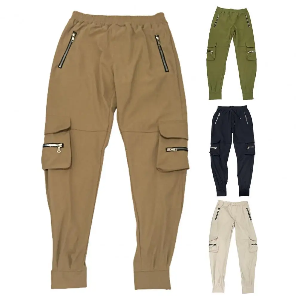 Sweatpants Trousers Mens Jogger Pants Multi Pockets Training Slacks Drawstring Mid Waist Men Fitness Pants for Mountain Climbing
Sweatpants Trousers Mens Jogger Pants Multi Pockets Training Slacks Drawstring Mid Waist Men Fitness Pants for Mountain Climbing