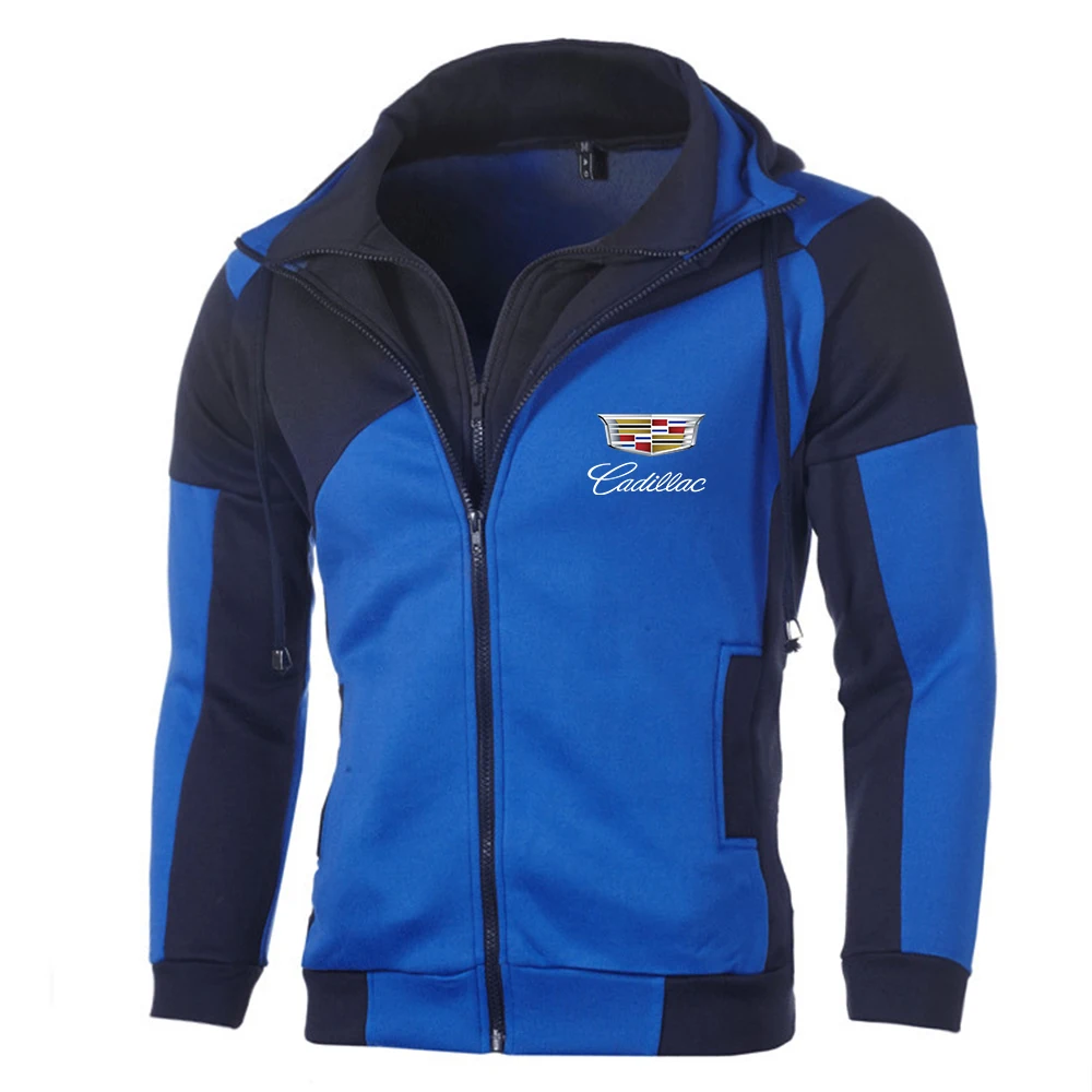 Cadillaccar LOGO front and rear standard men's stitching jacket hooded man casual fashion men long-sleeve sports jackets spring
Cadillaccar LOGO front and rear standard men's stitching jacket hooded man casual fashion men long-sleeve sports jackets spring