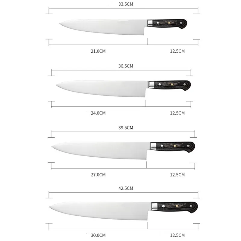 Vacclo Professional Chef Knife Liquid Metal Handle Kitchen Knives Cooking Tools Hotel Chef Special Knife Kitchen Accessories
Vacclo Professional Chef Knife Liquid Metal Handle Kitchen Knives Cooking Tools Hotel Chef Special Knife Kitchen Accessories