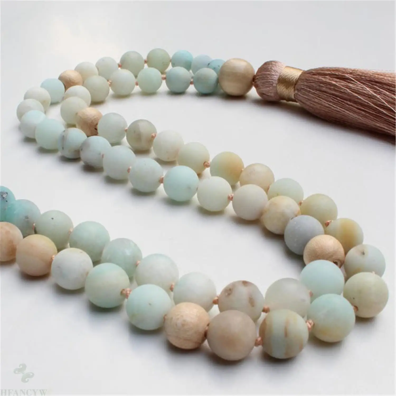 6mm Amazonite Stone 108 Beads Handmade Tassel Necklace Bless Chakra Ruyi Accessories Classic Lucky Reiki
6mm Amazonite Stone 108 Beads Handmade Tassel Necklace Bless Chakra Ruyi Accessories Classic Lucky Reiki