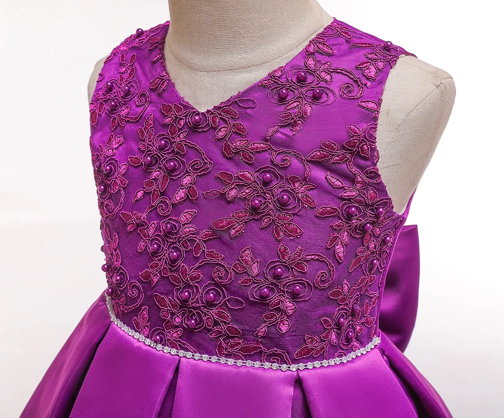 Kids Dresses For Girls Wedding Gown Satin Silk Princess Dress for Wedding Party Tutu Dresses for Toddler Girl Children Clothing
Kids Dresses For Girls Wedding Gown Satin Silk Princess Dress for Wedding Party Tutu Dresses for Toddler Girl Children Clothing
