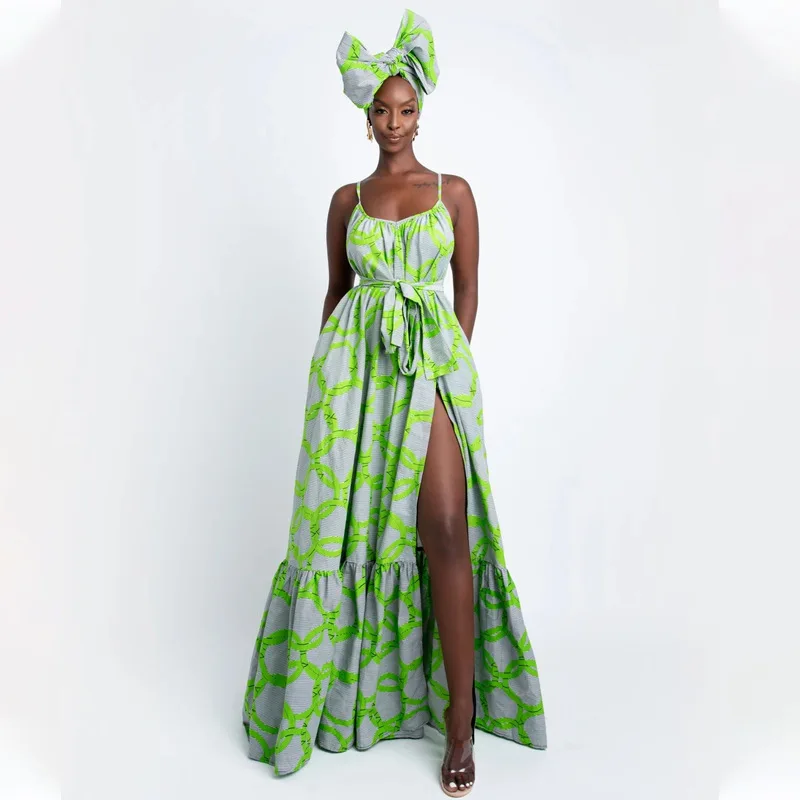 2021 Summer Sexy African Women Printing Sleeveless Plus Size Long Dress African Dresses for Women African Clothes
2021 Summer Sexy African Women Printing Sleeveless Plus Size Long Dress African Dresses for Women African Clothes