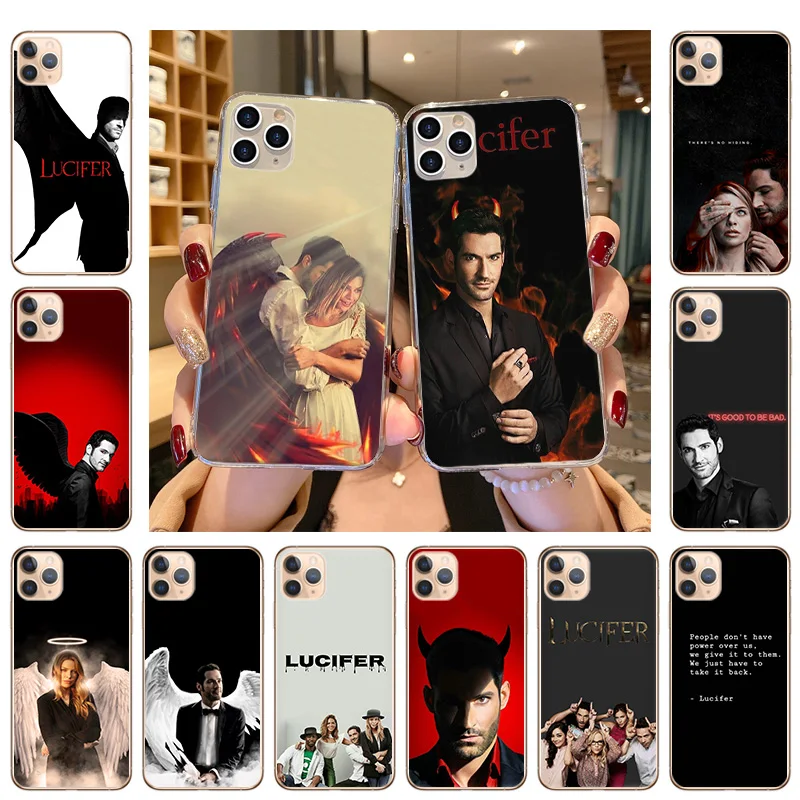 Soft TPU Phone Case For iPhone 13 Pro 12 Mini 11 XS Max 7 8 6 6s Plus SE2020 X XR Lucifer TV Transparent Silicone Cases Cover
Soft TPU Phone Case For iPhone 13 Pro 12 Mini 11 XS Max 7 8 6 6s Plus SE2020 X XR Lucifer TV Transparent Silicone Cases Cover
