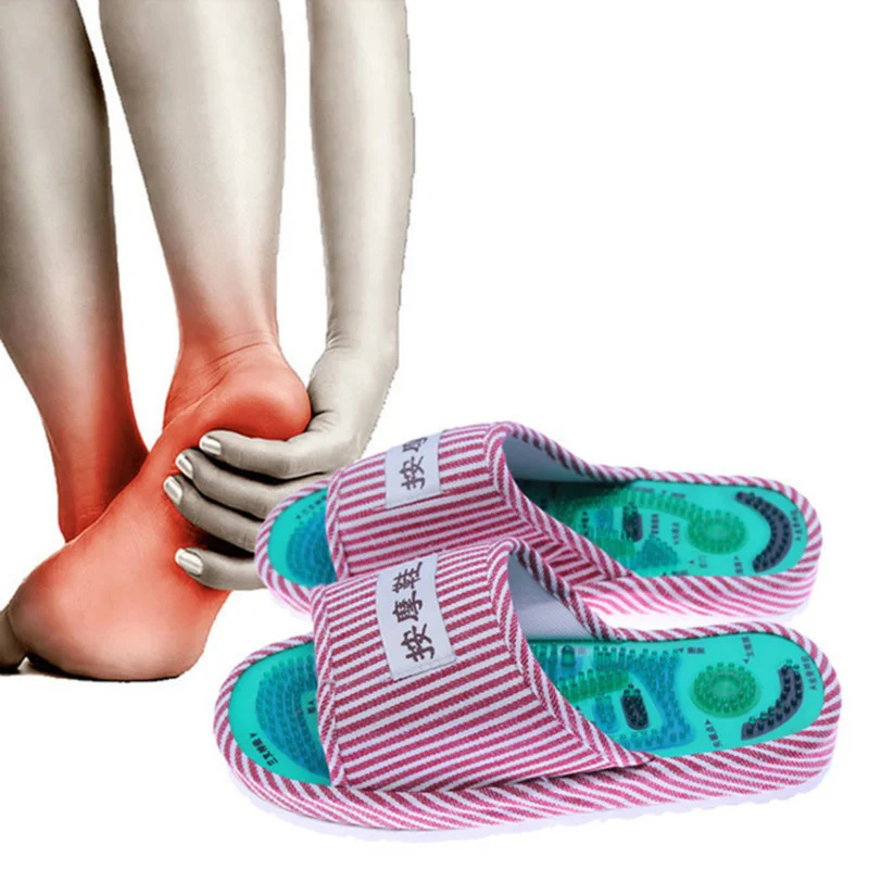 Acupressure Points Massage Shoes 1 Pair Magnetic Reflexology Slippers Pain Relief Foot Relaxation Healthy Care Shoes Health Care
Acupressure Points Massage Shoes 1 Pair Magnetic Reflexology Slippers Pain Relief Foot Relaxation Healthy Care Shoes Health Care