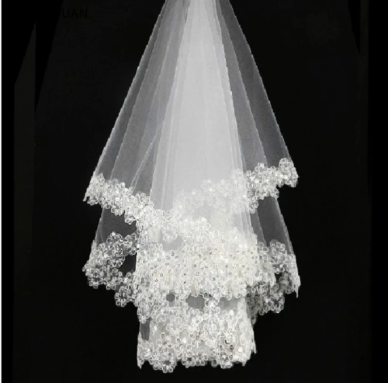 New Style Fresh Looking Wedding Accessories Short Bridal Veils Without Comb White Lace Veil High Quality Cheap Wedding Veils
New Style Fresh Looking Wedding Accessories Short Bridal Veils Without Comb White Lace Veil High Quality Cheap Wedding Veils