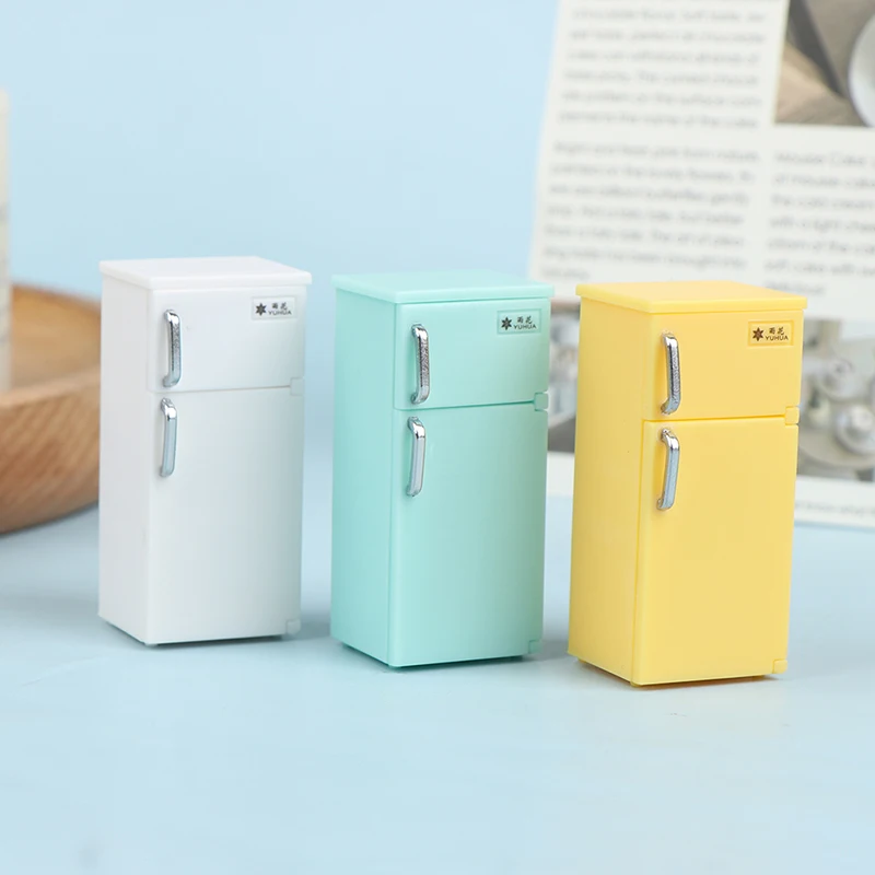 Retro Dollhouse Miniature Kitchen Fridge Refrigerator Freezer For Dolls Bedroom Living Room Accs Kids Toy
Retro Dollhouse Miniature Kitchen Fridge Refrigerator Freezer For Dolls Bedroom Living Room Accs Kids Toy