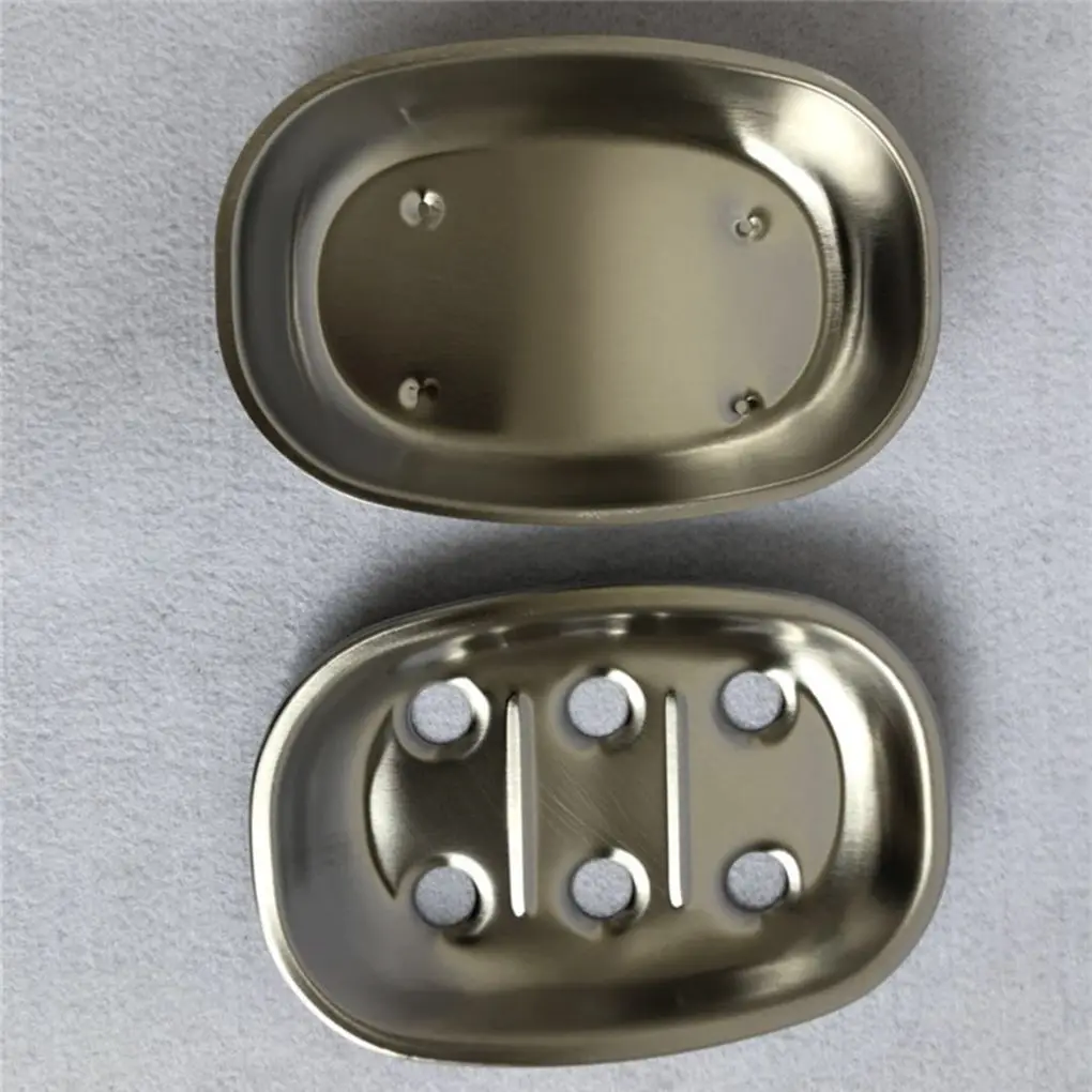 Recableght Stainless Steel Bar Soap Dish Holder Hollow Design Drain Water Countertop Shower Soap Storage Tray Bathroom Accessory
Recableght Stainless Steel Bar Soap Dish Holder Hollow Design Drain Water Countertop Shower Soap Storage Tray Bathroom Accessory