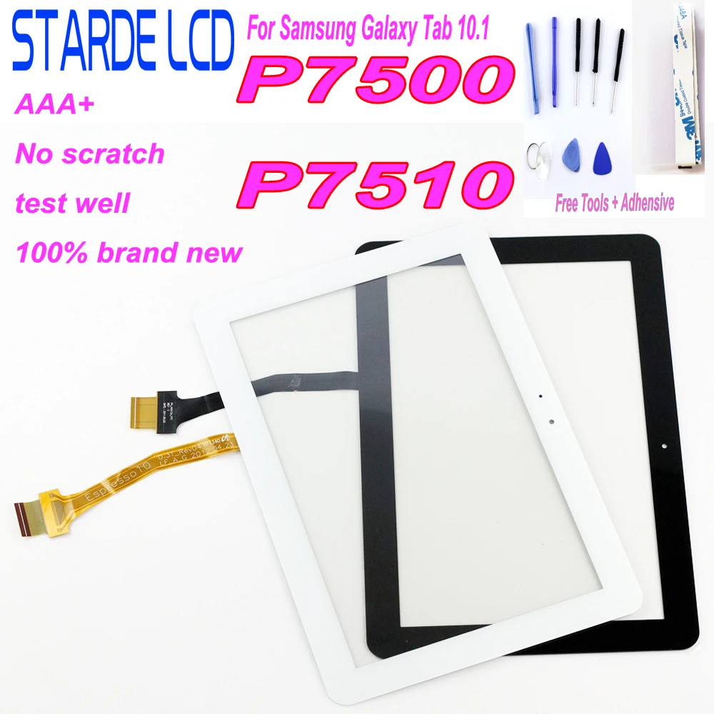 100% Tested Digitizer Touch Screen Glass Panel For Samsung Galaxy Tab 10.1 3G P7500 P7510 GT-P7500 P7510 P7501 (Not LCD assembly
100% Tested Digitizer Touch Screen Glass Panel For Samsung Galaxy Tab 10.1 3G P7500 P7510 GT-P7500 P7510 P7501 (Not LCD assembly