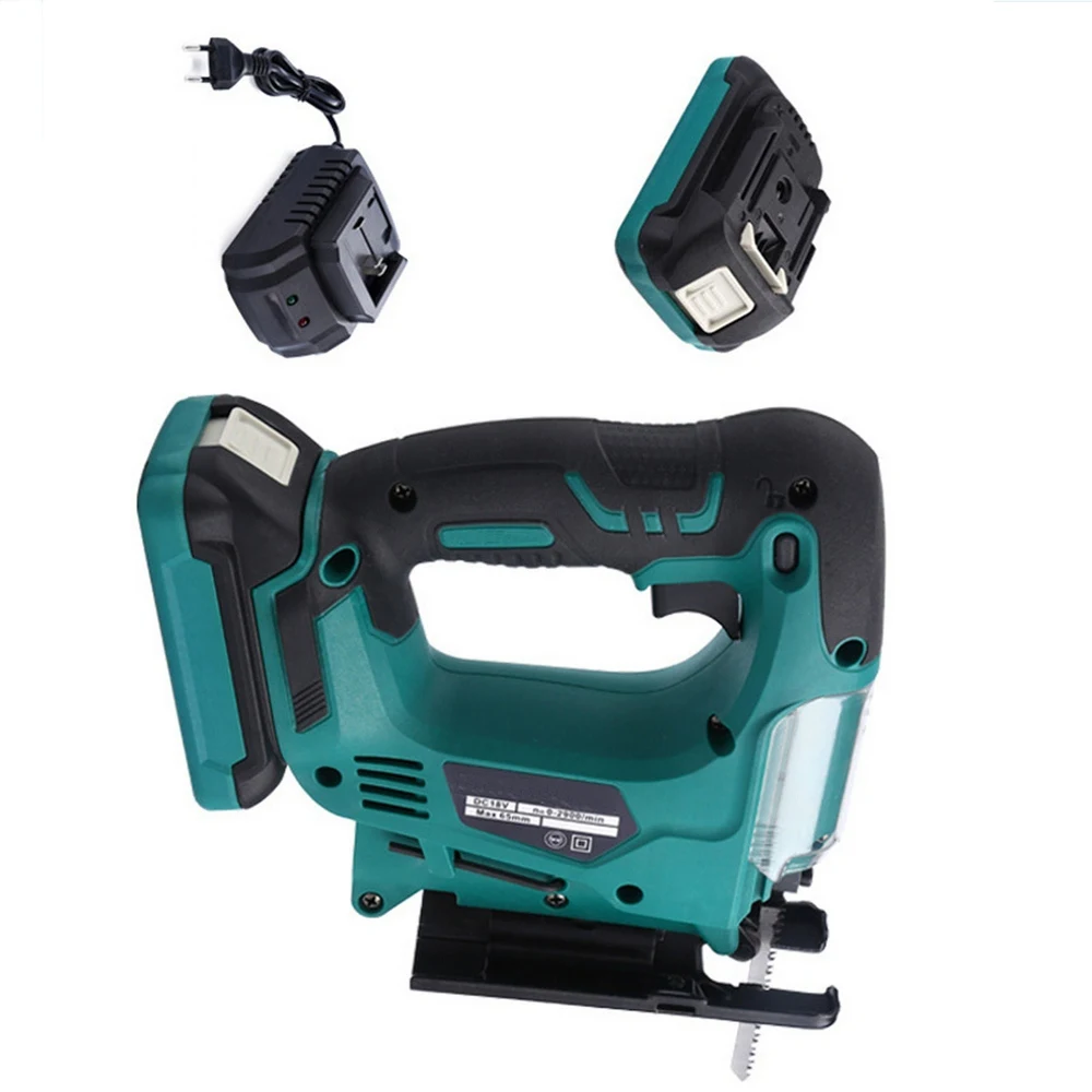 Cordless Jig Saw Power Tool Woodworking Cordless Electric Saw Portable Woodworking 21V 2000mAh DC Lithium Battery Power Tool
Cordless Jig Saw Power Tool Woodworking Cordless Electric Saw Portable Woodworking 21V 2000mAh DC Lithium Battery Power Tool