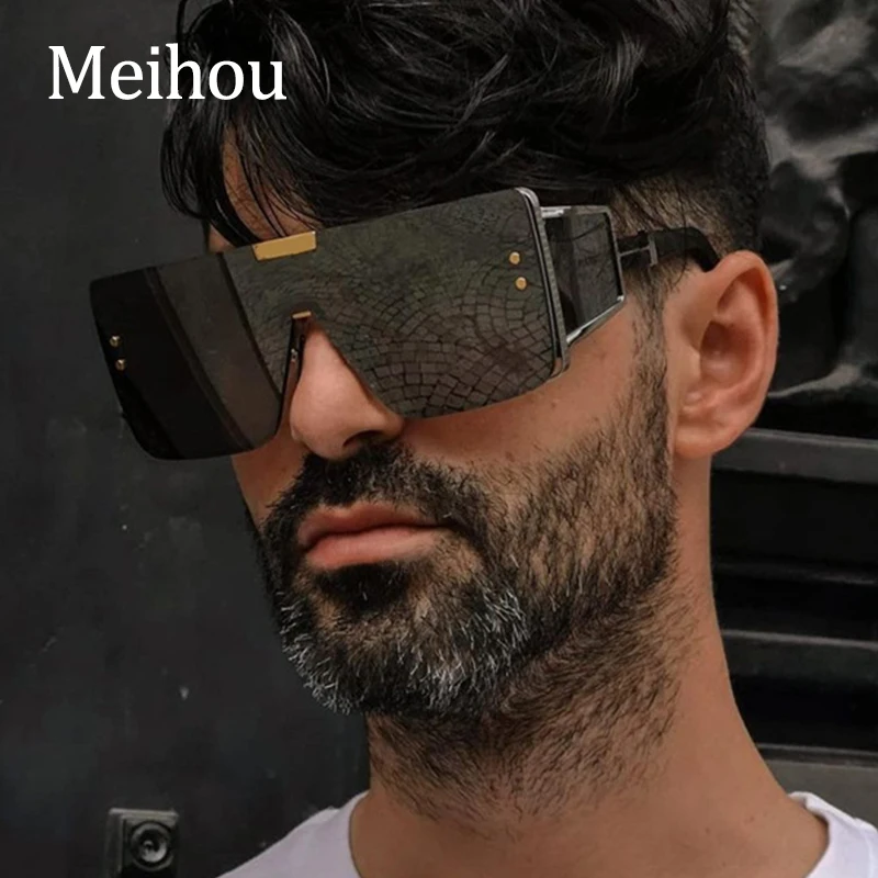 Vintage Square Oversized Men's Sunglasses Luxury Brand Designer Black Shield Sunglasses Men Women Fashion Punk Shades UV400
Vintage Square Oversized Men's Sunglasses Luxury Brand Designer Black Shield Sunglasses Men Women Fashion Punk Shades UV400