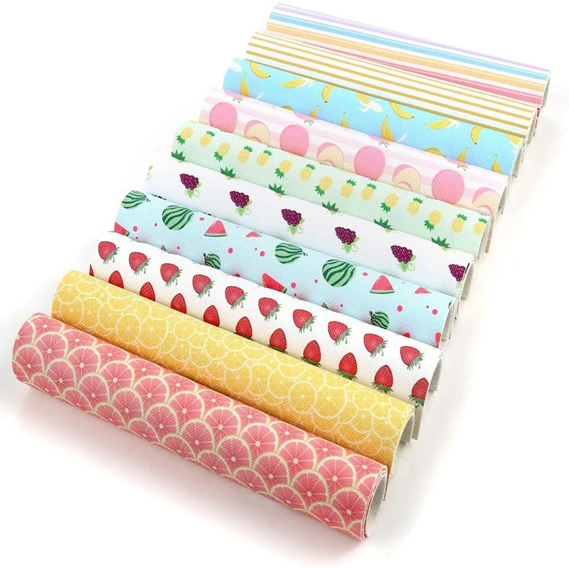 20*30cm Fruits Faux Artificial Synthetic Leather Fabric Hair Bow Bags DIY Decoration Crafts Accessories Strawberry
20*30cm Fruits Faux Artificial Synthetic Leather Fabric Hair Bow Bags DIY Decoration Crafts Accessories Strawberry