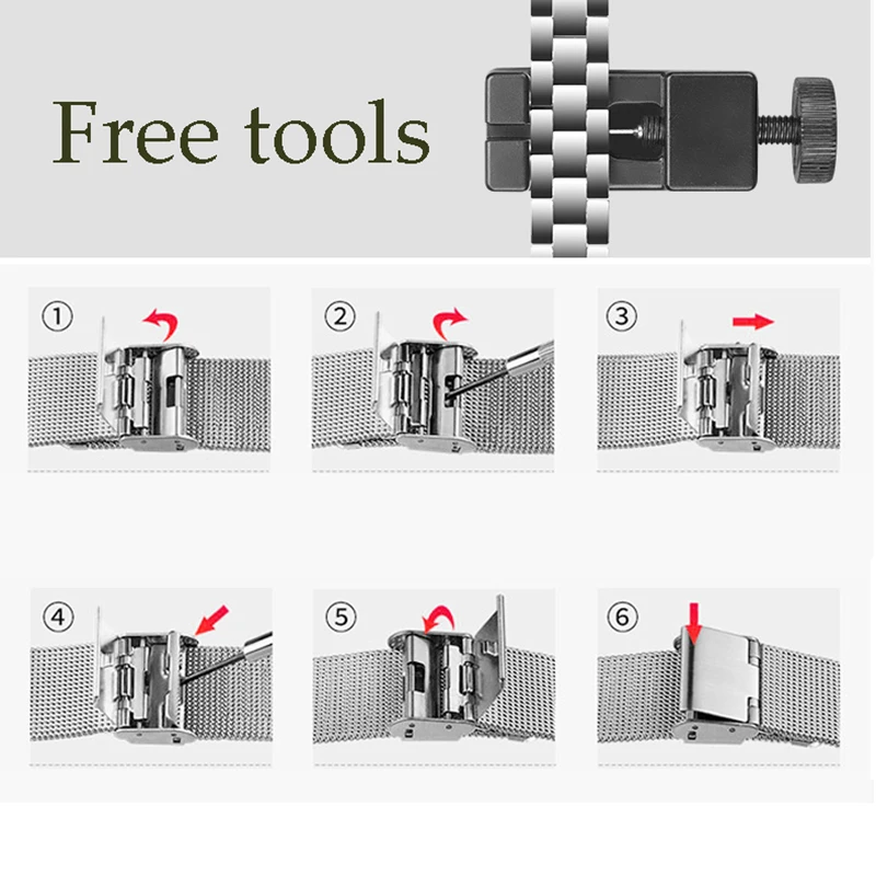 Wrist Strap For Honor Band 5 Strap Smart Wristband Milanese Metal Bracelet Replace Band For Honor Band 4 Accessories
Wrist Strap For Honor Band 5 Strap Smart Wristband Milanese Metal Bracelet Replace Band For Honor Band 4 Accessories