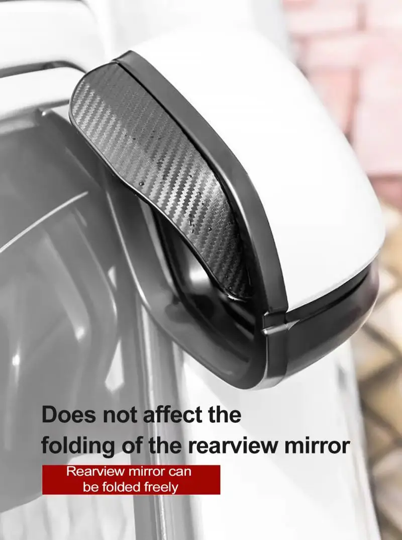2 PCS Carbon Fiber Car Rear View Mirror Awnings & Shelters Professional Car Accessories Safer Driving Car Products
2 PCS Carbon Fiber Car Rear View Mirror Awnings & Shelters Professional Car Accessories Safer Driving Car Products
