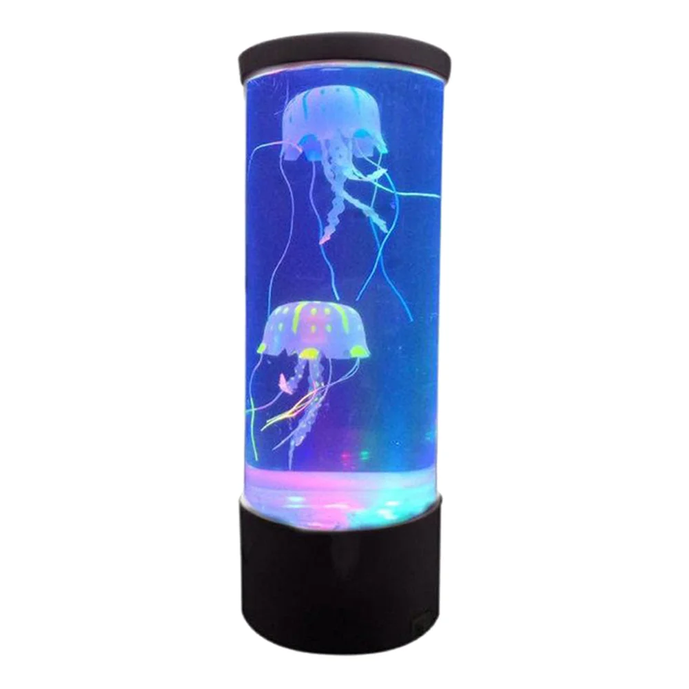 

Fantasy Jellyfish Lamp Bedside Night Light Color Changing Jellyfish Tank Aquarium Led Lamp Relaxing Mood Decor Lights Kids Gifts