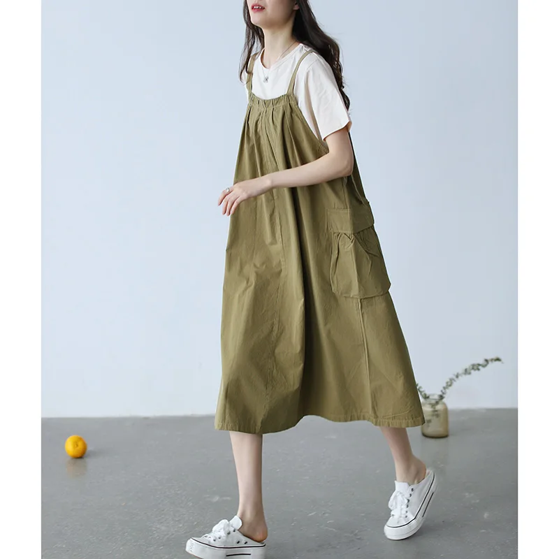 2021 summer new suspender skirt female loose cotton short-sleeved t-shirt + suspender skirt two-piece suit skirt
2021 summer new suspender skirt female loose cotton short-sleeved t-shirt + suspender skirt two-piece suit skirt