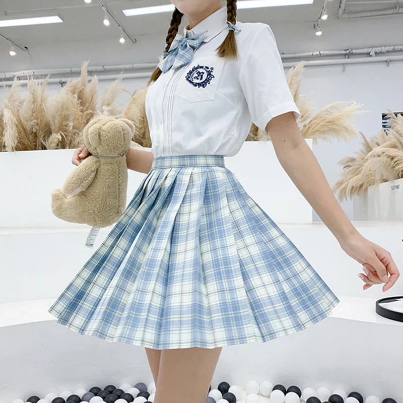 YBYR Sweet Women Pleated Skirt Fashion Plaid A-Line Mini High Waist Skirt Summer Student Casual Ladies Plaid Skirt Preppy Style
YBYR Sweet Women Pleated Skirt Fashion Plaid A-Line Mini High Waist Skirt Summer Student Casual Ladies Plaid Skirt Preppy Style