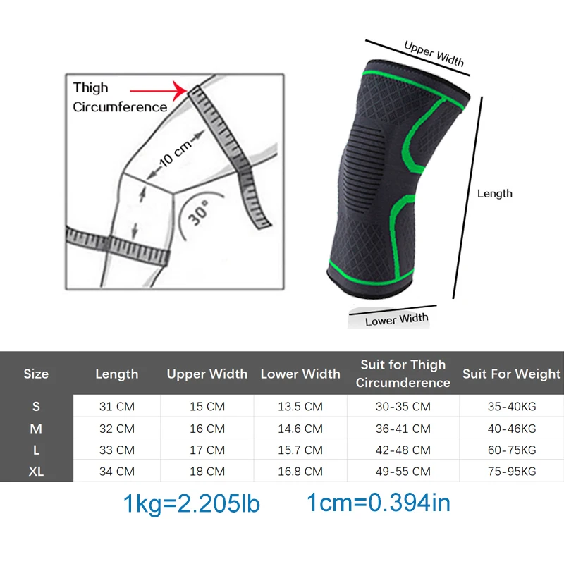 pc Sports elastic knee pads Nylon sports Fitness Kneepad protective equipment Patella Brace support run basketball volleyball
pc Sports elastic knee pads Nylon sports Fitness Kneepad protective equipment Patella Brace support run basketball volleyball
