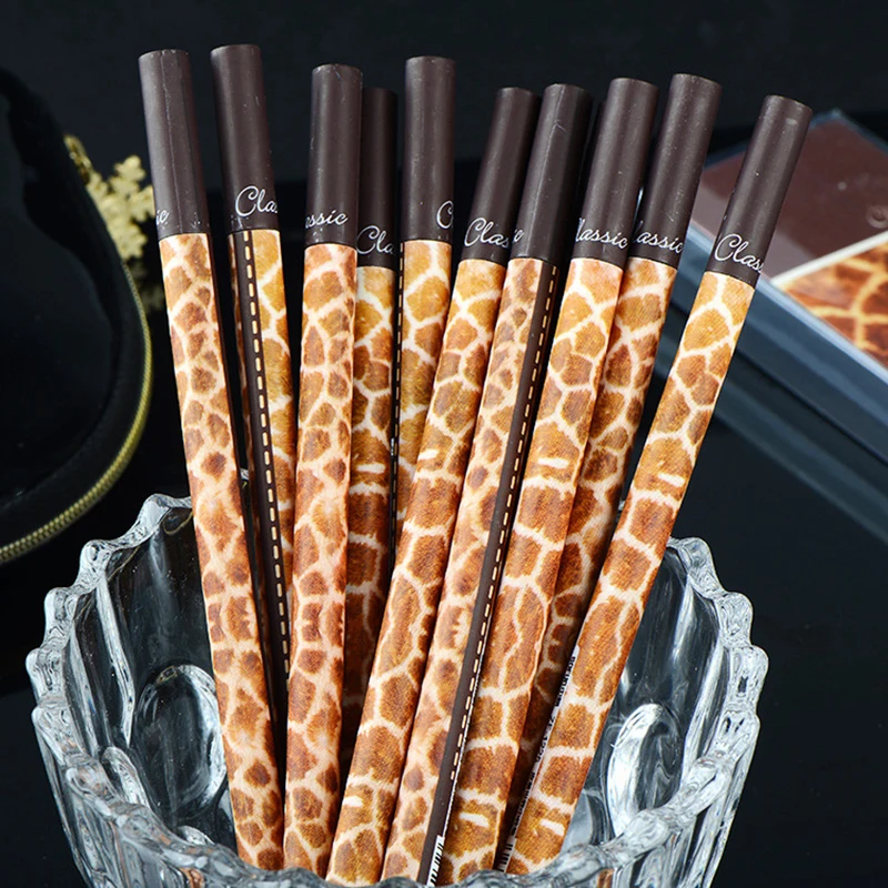 24Pcs/Lot Funny Cute Stationery Pens Novel Diamond Giraffe Leather Kawaii Office School Accessory Ballpoint Rollerball Material 
24Pcs/Lot Funny Cute Stationery Pens Novel Diamond Giraffe Leather Kawaii Office School Accessory Ballpoint Rollerball Material