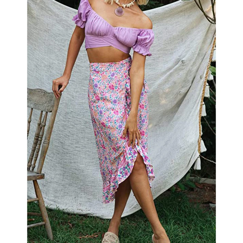 New Elegant Romantic Small Floral Female Y2k Square Neck Top Crop Top Sweet Slim Streetwear Woman Casual Pleated Ruched Club Tee
New Elegant Romantic Small Floral Female Y2k Square Neck Top Crop Top Sweet Slim Streetwear Woman Casual Pleated Ruched Club Tee