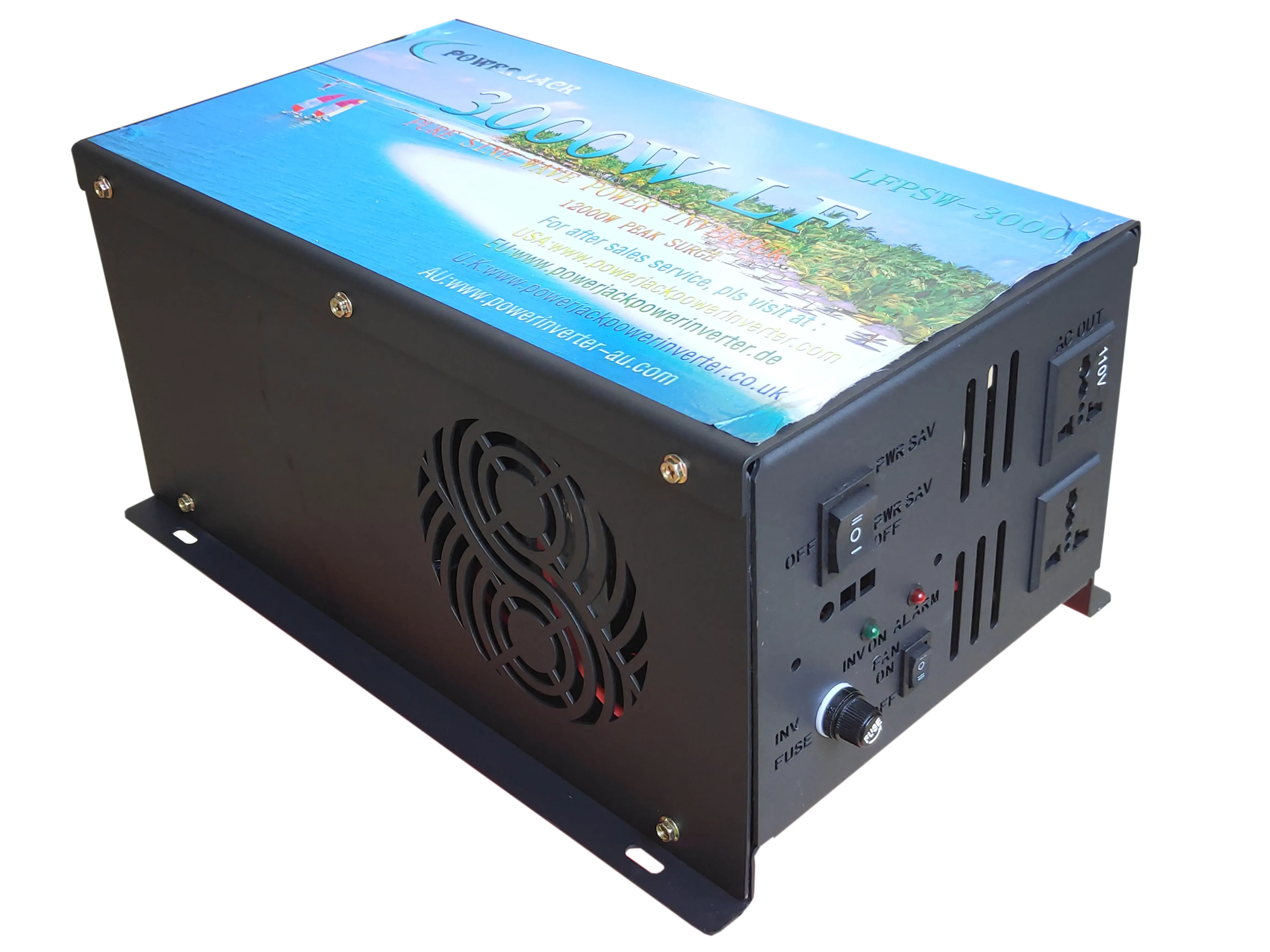 Низкочастотный LF 3000 Вт Чистая синусоида Инвертор 12В к AC110v 60 Гц конвертер из США |