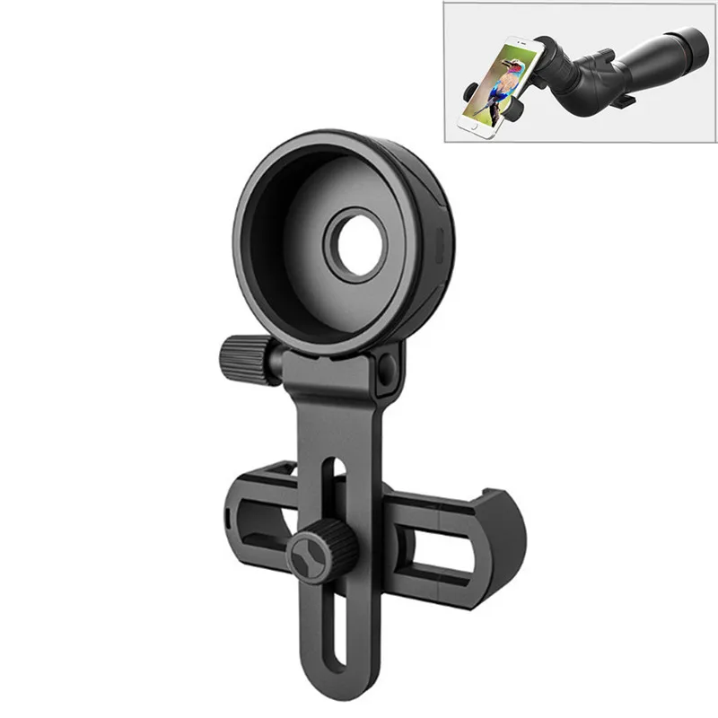 Outdoor Monocular Telescope Mobile Phone Holder Camera Video Clip Photography Adapter cell phone Clip Mount Bracket Universal
Outdoor Monocular Telescope Mobile Phone Holder Camera Video Clip Photography Adapter cell phone Clip Mount Bracket Universal