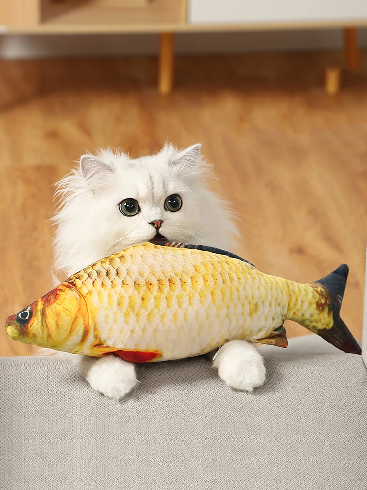 Catnip Simulation Fish Multiple Styles Cotton Smooth Not Deformed Zipper Design Easy Clean Cat Toy Pillow
Catnip Simulation Fish Multiple Styles Cotton Smooth Not Deformed Zipper Design Easy Clean Cat Toy Pillow