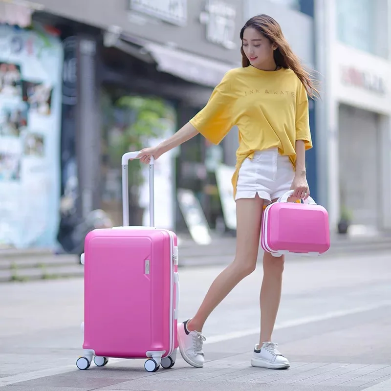 Rolling Luggage Set Spinner Women Suitcase Wheels Travel Bag Trolley 20 inch Carry Ons Handle Bag trolley case Cabin luggage
Rolling Luggage Set Spinner Women Suitcase Wheels Travel Bag Trolley 20 inch Carry Ons Handle Bag trolley case Cabin luggage