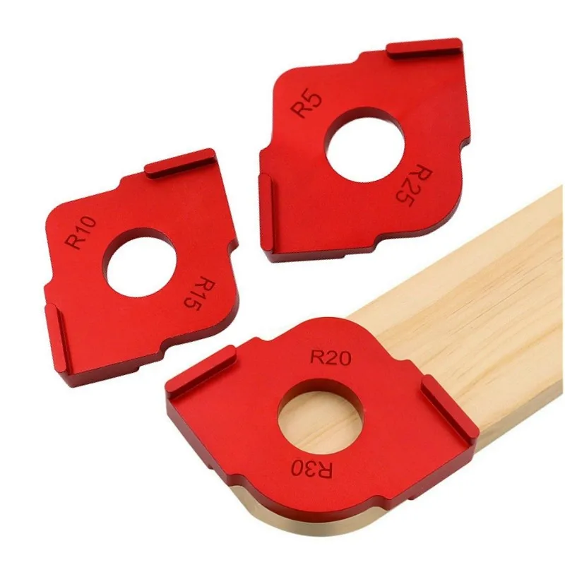 3pcs/set Woodworking Trimming Radius Jig Router Templates Aluminium Alloy Radius Corners R5/R25 +R10/R15 +R20/R30
3pcs/set Woodworking Trimming Radius Jig Router Templates Aluminium Alloy Radius Corners R5/R25 +R10/R15 +R20/R30