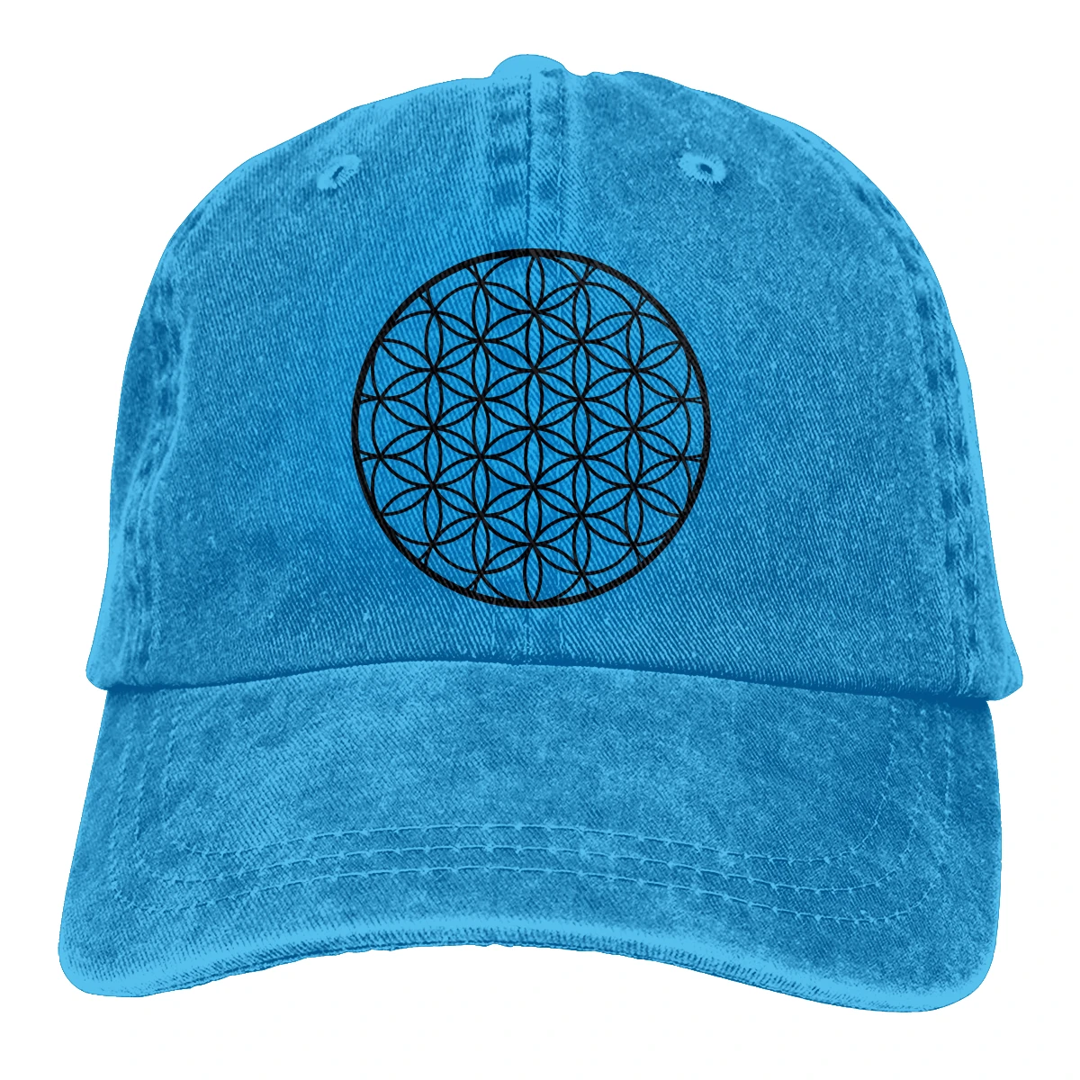Flower Of Life Sacred Geometry man's woman's Retro Washed Cowboy hat Trucker Hat
Flower Of Life Sacred Geometry man's woman's Retro Washed Cowboy hat Trucker Hat