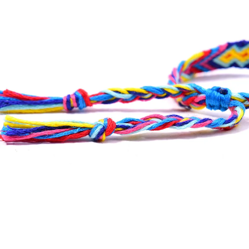 Boho Ethnic Bracelet Handmade Multicolor String Cord Woven Braided Friendship Bracelet Women Men New Fashion Jewelry
Boho Ethnic Bracelet Handmade Multicolor String Cord Woven Braided Friendship Bracelet Women Men New Fashion Jewelry