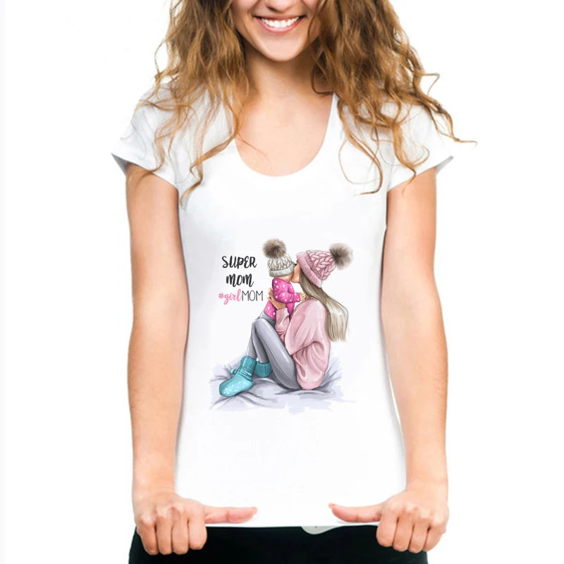 New T Shirt Women Fashion Super Mama Tee Tops Short Sleeve O-neck Women T Shirts Casual Thin Style Female T-Shirt
New T Shirt Women Fashion Super Mama Tee Tops Short Sleeve O-neck Women T Shirts Casual Thin Style Female T-Shirt
