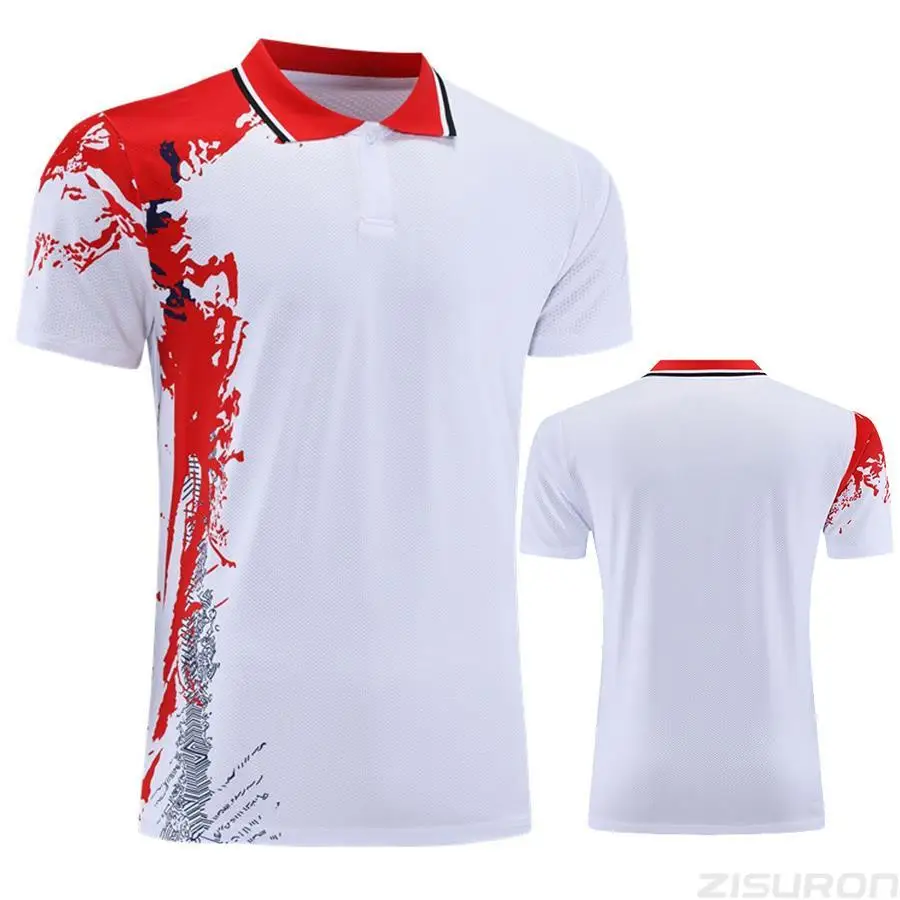 Новые спортивные китайские национальное Джерси рубашки для бадминтона мужчин