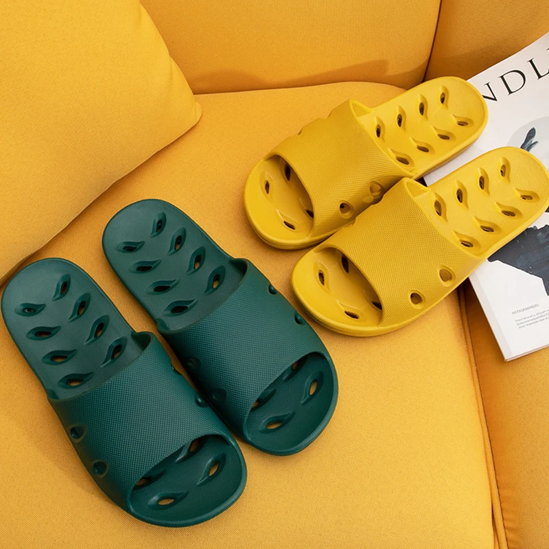 Bathroom Slippers 2021 EVA Non-Slip Summer Slippers Household Hollow Shower Soft Slippers Casual Beach Indoor Female Shoes
Bathroom Slippers 2021 EVA Non-Slip Summer Slippers Household Hollow Shower Soft Slippers Casual Beach Indoor Female Shoes
